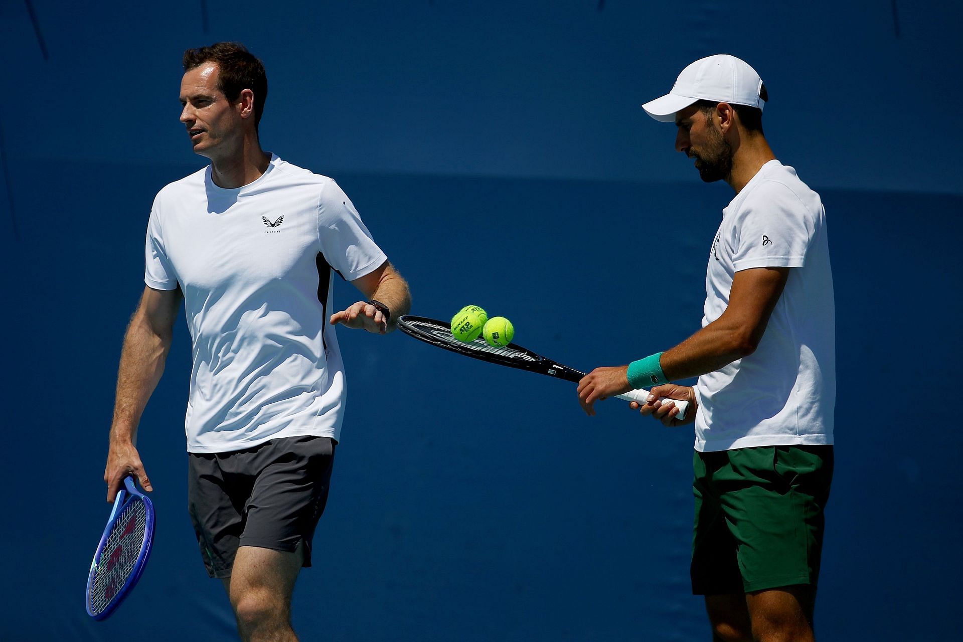 Murray and Djokovic - Source: Getty